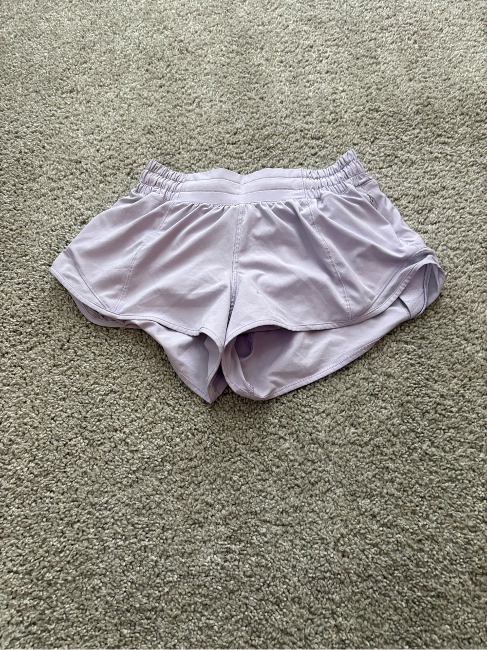 lululemon athletica Soft Lilac Women's Athletic Shorts